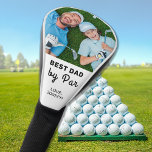 最高のパパバイカスタムパー写真父の日 ゴルフヘッドカバー<br><div class="desc">パー最高のーのパパ... あなたの物のお気に入りの2つ、ゴルフと子供たち！18穴を持って連れて行け遊る。こカスタマイズの幸せな父の日のゴルフのヘッドは、あなたの子供の写真と名お気に入りの前でカバー。全素晴らしてのゴルフパパやゴルフ愛好家へのギフト、子供から！COPYRIGHT © 2020 Judy Burrows,  Black Dog Art - All Rights Reserved.最高のパパバイパーカスタム写真お父さんのデイゴルフヘッドカバー</div>