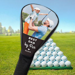最高のパパバイカスタムパー写真父の日 ゴルフヘッドカバー