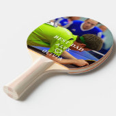最高のパパバイカスタムパー写真父の日 卓球ラケット (正面アングル)