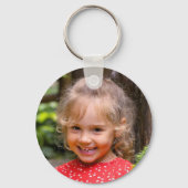 最高のパパバイパーカスタムキッズフォトブルーゴルフ キーホルダー (裏面)