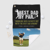 最高のパパバイパーカスタム引用文&写真 ゴルフタオル (インサイチュ)