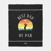 最高のパパバイパーカスタム フリースブランケット (正面)