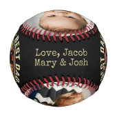 最高のパパバイパーカスタム 野球ボール (裏面)