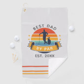 最高のパパバイパーゴルファー父の日パパ ゴルフタオル (インサイチュ)