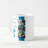 最高のパパバイパーゴルフコーヒーマグ コーヒーマグカップ (正面左)