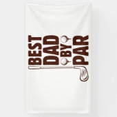 最高のパパバイパーゴルフパパ 横断幕 (縦)