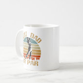 最高のパパバイパーゴルフ恋人のお父さんの日 コーヒーマグカップ (正面左)