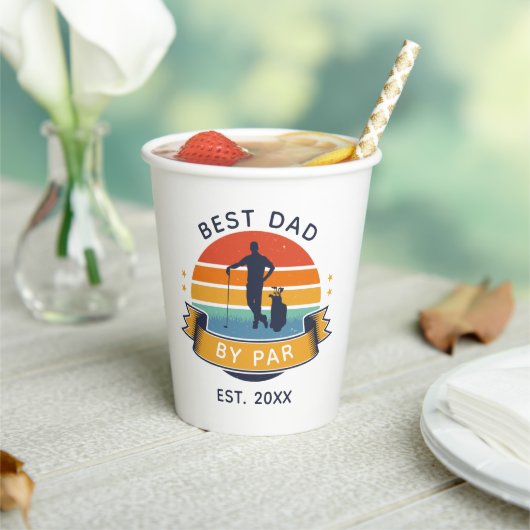最高のパパバイパーゴルフ愛好家カスタム 紙コップ (インサイチュ)