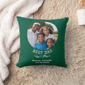 最高のパパバイパーゴルフ・グリーン・ファーザー・デイ・フォト クッション (ブランケット)