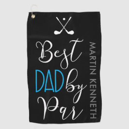 最高のパパバイパータイポグラフィ ゴルフタオル