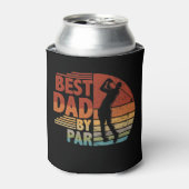 最高のパパバイパーダディーファーデイギフトゴルフ 缶クーラー (缶正面)