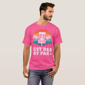 最高のパパバイパーディスクゴルフ Tシャツ (正面フル)