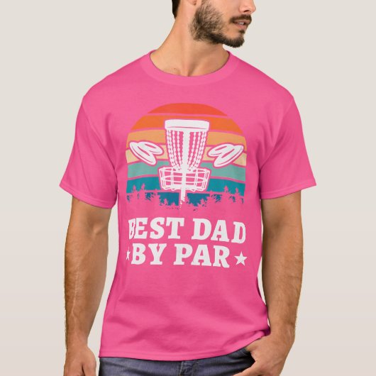 最高のパパバイパーディスクゴルフ Tシャツ (正面)