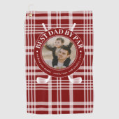 最高のパパバイパーバッファロープライド父の日の写真 ゴルフタオル (正面)