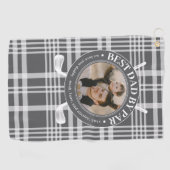 最高のパパバイパーバッファロープライド父の日の写真 ゴルフタオル (横)