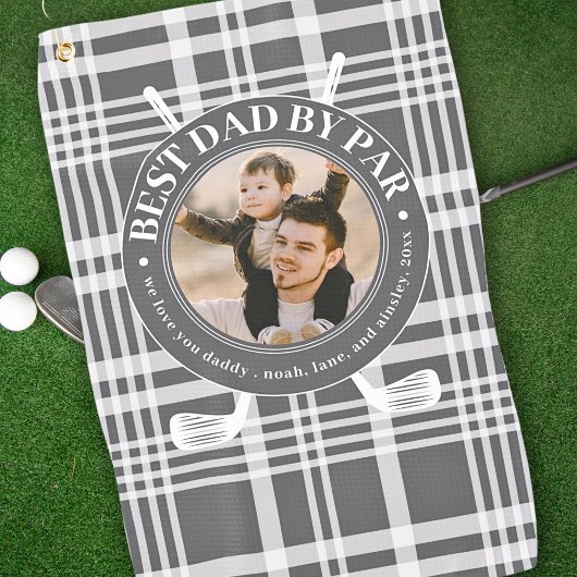 最高のパパバイパーバッファロープライド父の日の写真 ゴルフタオル