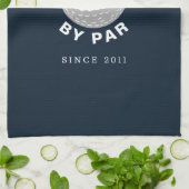 最高のパパバイパーファーザーズカスタムデイ年 キッチンタオル (折り畳み)