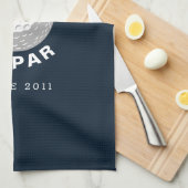 最高のパパバイパーファーザーズカスタムデイ年 キッチンタオル (四つ折り)