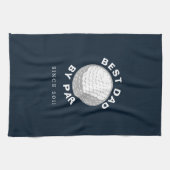 最高のパパバイパーファーザーズカスタムデイ年 キッチンタオル (横)