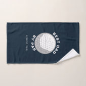 最高のパパバイパーファーザーズカスタムデイ年 ハンドタオル (ハンドタオル)