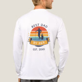 最高のパパバイパーファーザーズデイゴーイングラウンド トライブレンドＴシャツ (背面)