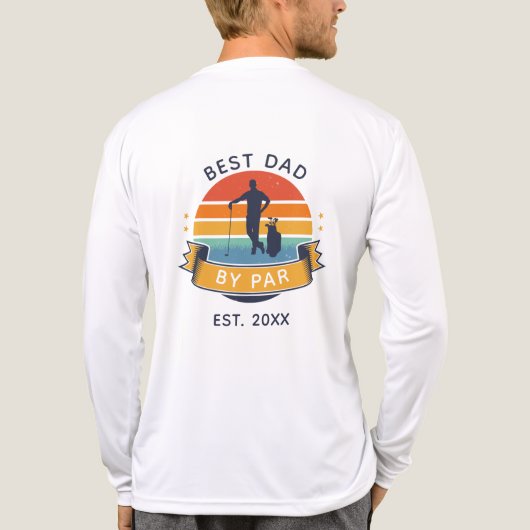 最高のパパバイパーファーザーズデイゴーイングラウンド トライブレンドＴシャツ (背面)