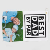 最高のパパバイパーフォトゴルフタオル ゴルフタオル (横)