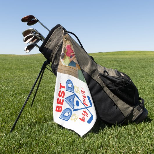 最高のパパバイパーフォトゴルフタオル ゴルフタオル (グリーン)