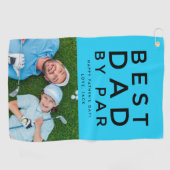 最高のパパバイパーフォトゴルフ父の日ギフト  ゴルフタオル (横)