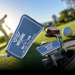 最高のパパバイパーブルーレザーキープサークゴルフクラブヘッド ゴルフヘッドカバー