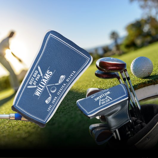 最高のパパバイパーブルーレザーキープサークゴルフクラブヘッド ゴルフヘッドカバー