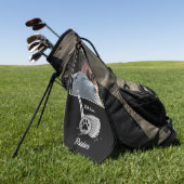 最高のパパバイパーペット写真ゴルフタオル ゴルフタオル (グリーン)