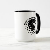 最高のパパバイパーモダンゴルフ マグカップ (正面右)