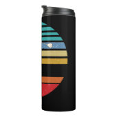 最高のパパバイパーレインボー&ブラック タンブラー (回転右)