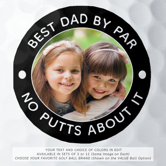 最高のパパバイパー写真のおもしろいカスタム色 ゴルフボール