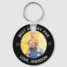 最高のパパバイパー名前をカスタムする写真父の日 キーホルダー