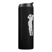 最高のパパバイパー名前をカスタムする父の日 タンブラー (回転左)