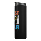 最高のパパバイパー名前をカスタムする父の日 タンブラー (回転右)