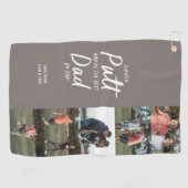 最高のパパバイパー数々のフォトゴルフファーザーズ・デイTAUPE ゴルフタオル (横)