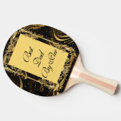 最高のパパバイパー書モダン道リーフ旋回おもしろい 卓球ラケット (横)
