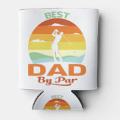 最高のパパバイパー父の日ゴルフシャツギフトグランド 缶クーラー (正面)