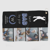 最高のパパバイパー4フォトモノグラム ゴルフタオル (横)