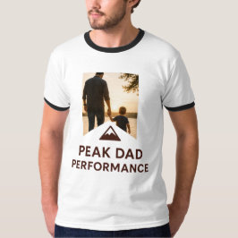 最高のパパパフォーマンスTシャツ 面白い父の日ギフト Tシャツ