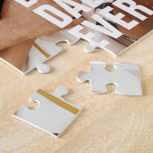 最高のパパパーソナライズされたファーザーズ ジグソーパズル (側面)