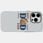 最高のパパパーソナライズされた写真ファーザズデイギフト Case-Mate iPhoneケース (裏面 (横))