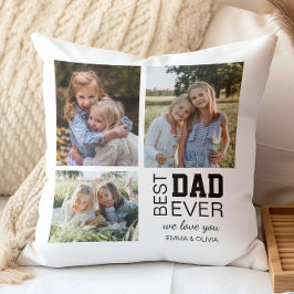 最高のパパパーソナライズされた写真 クッション