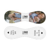 最高のパパパーソナライズされた写真 野球ボール (パネル)