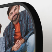 最高のパパパーソナライズされた4枚父の日 ピックルボールラケット (左詳細)