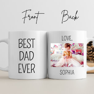 最高のパパパーソナライズされたEver Photo Father's Day Gift マグカップ