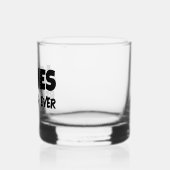 最高のパパパーソナライズされたEVER WISKEY GLASS GLASS ウイスキーグラス (左)